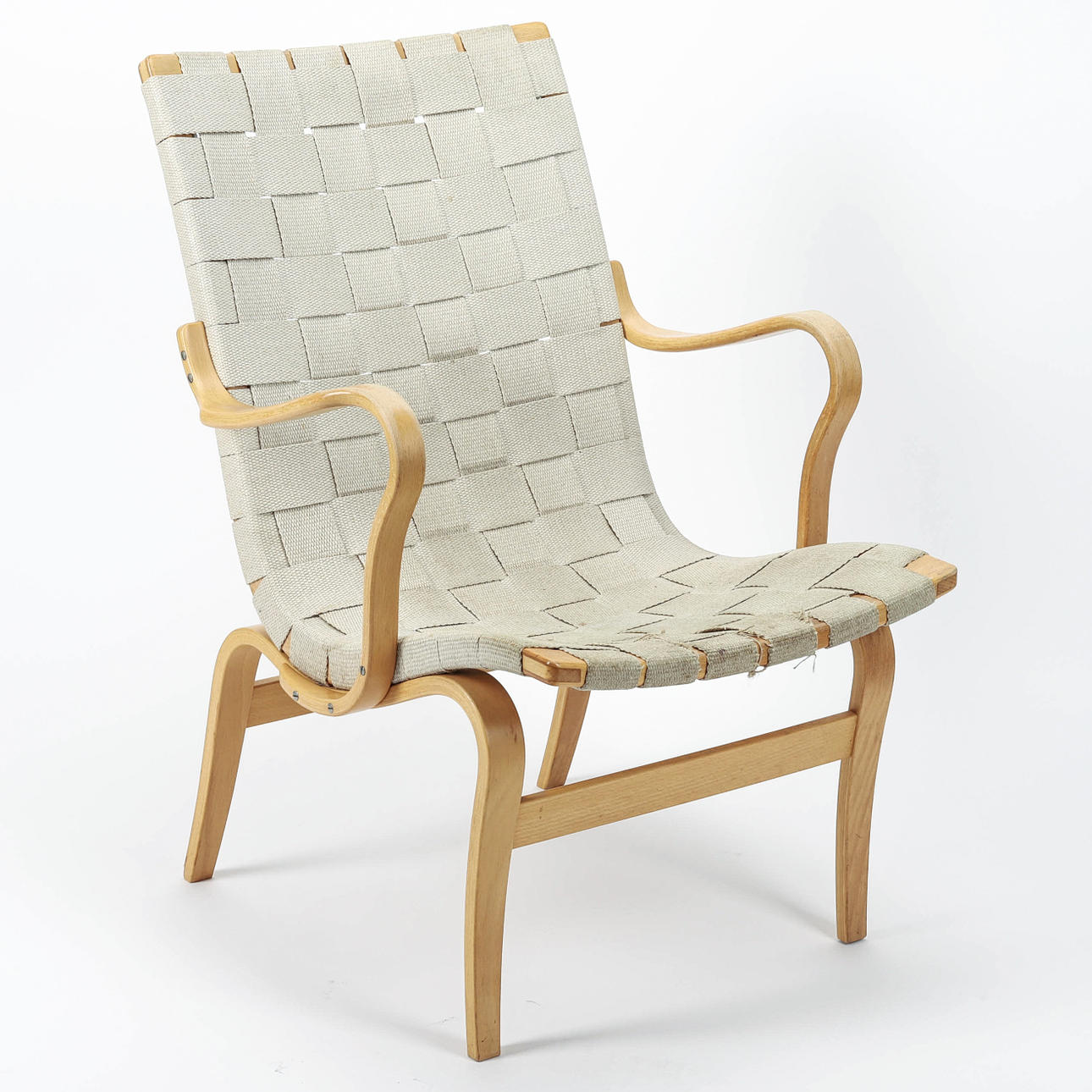 LÆNESTOL, "Eva", Bruno Mathsson for DUX.