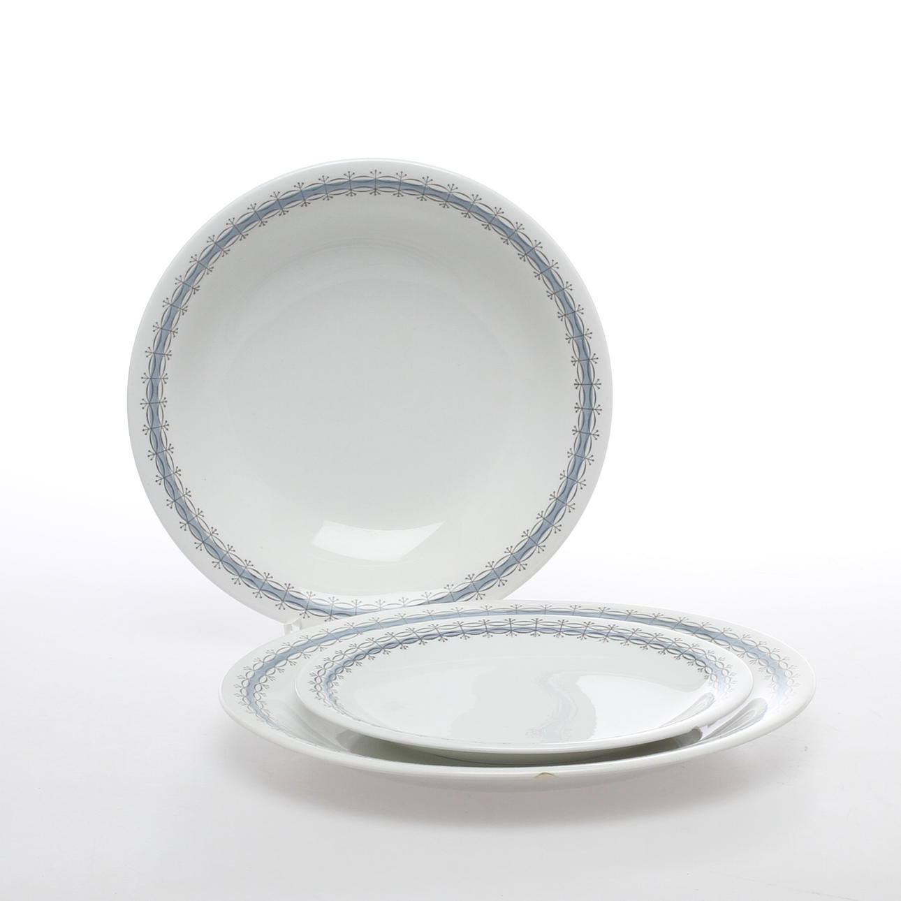 SERVISDELAR, 19 st, porslin, "Pikant", Rörstrand, omkring 1900-talets mitt.