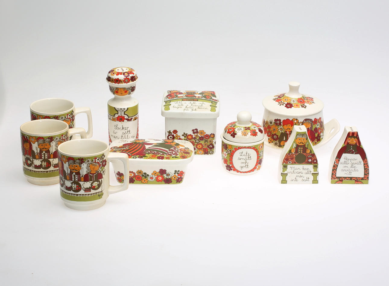 PORSLIN, Folklore, Norge, 10 delar.