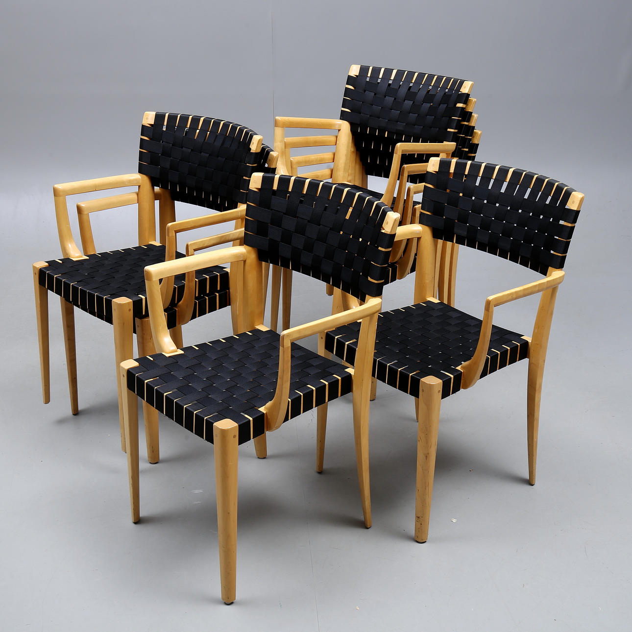 KARMSTOLAR, 8 st, Offecct Interiör AB, Tibro, 1998.