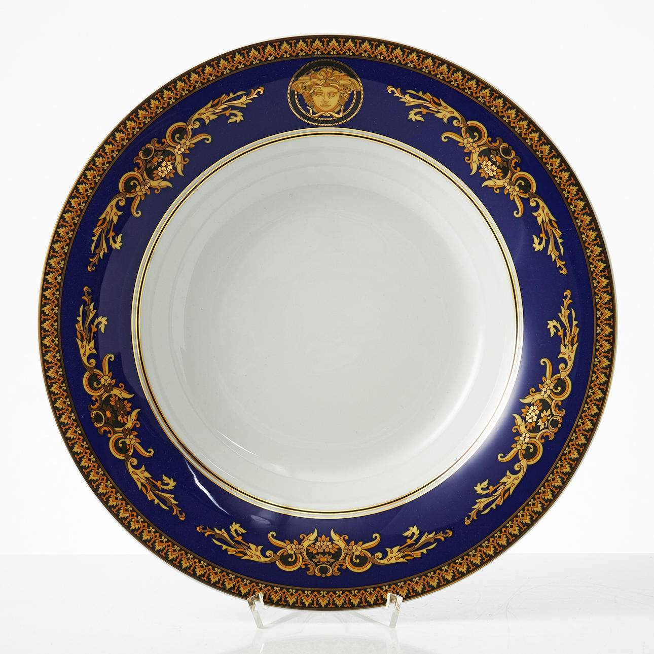 CUENCOS, "Medusa Blue", Versace, Rosenthal.