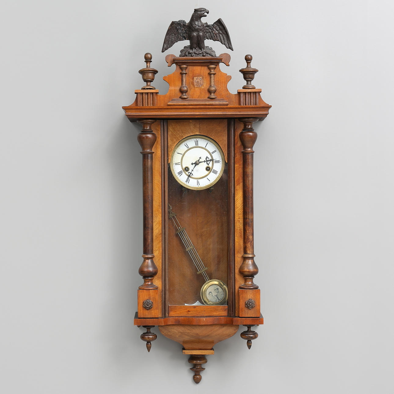 VÄGGUR, Junghans, sekelskiftet 1900.