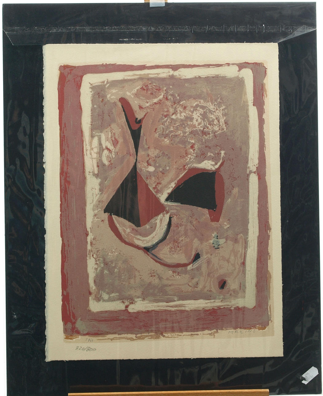 MARINO MARINI. Litografi, numrerad 320/800, signerad Marino.