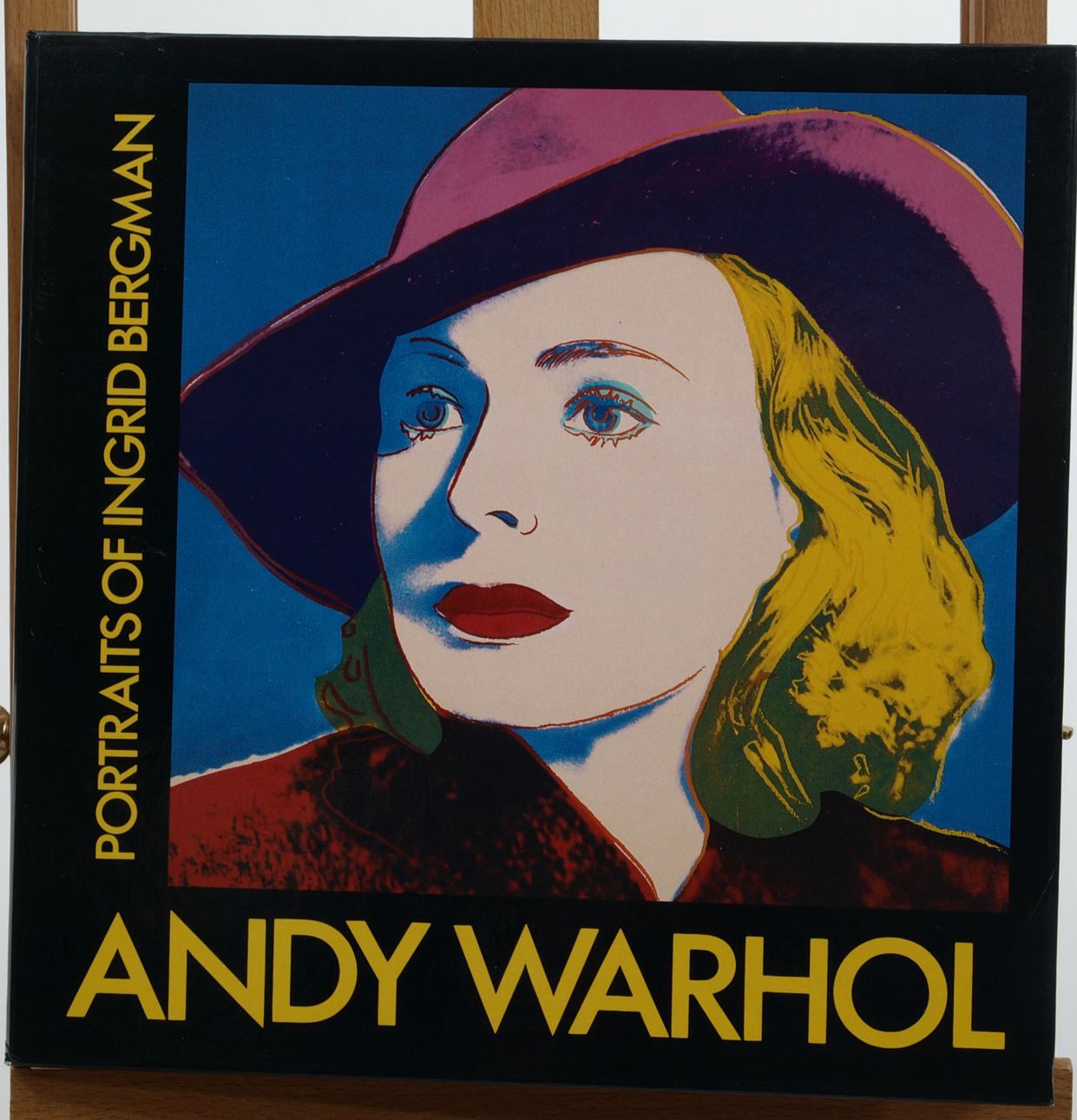 BOK, "Porträtt av Ingrid Bergman", Andy Warhol.