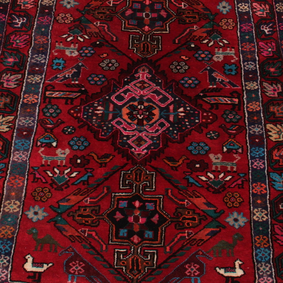 MATTA, handknuten, Khamseh, 201 x 137 cm.