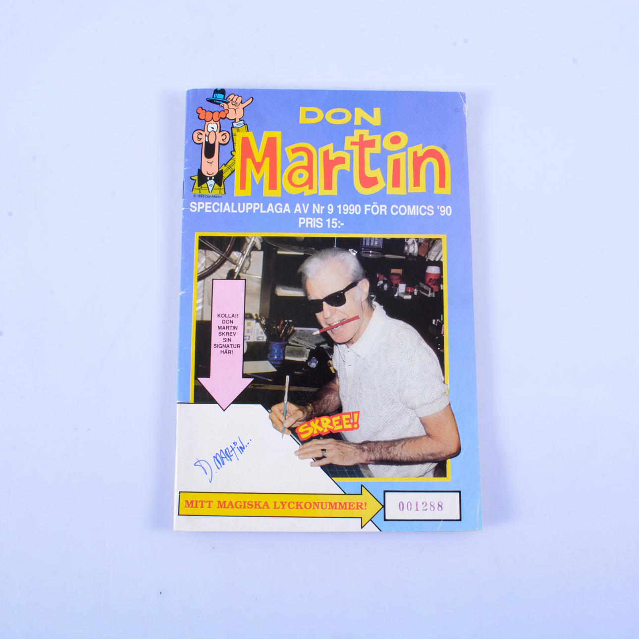 COMIC-MAGAZIN, "Don Martin", signiert.
