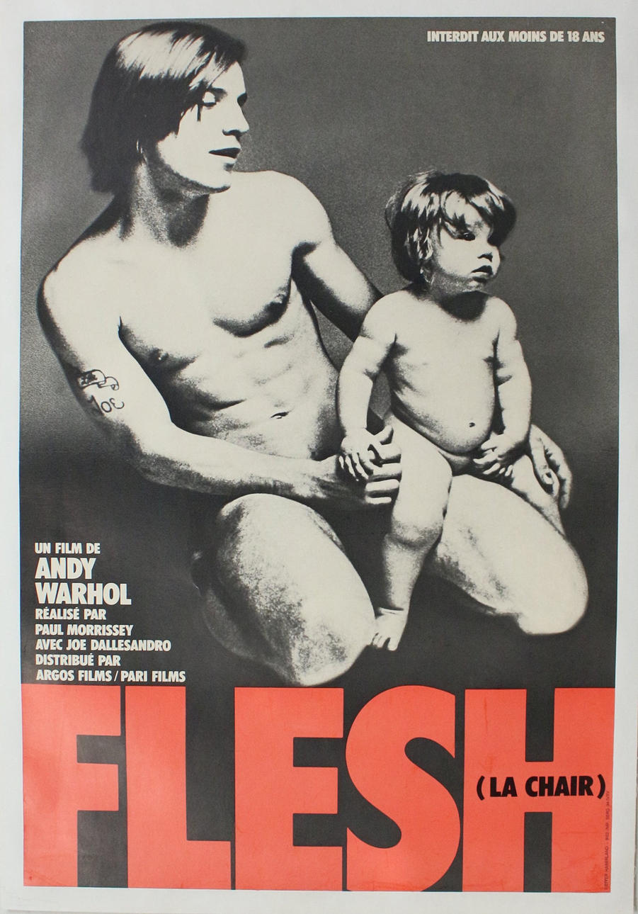 'Andy Warhol's Flesh', juliste.