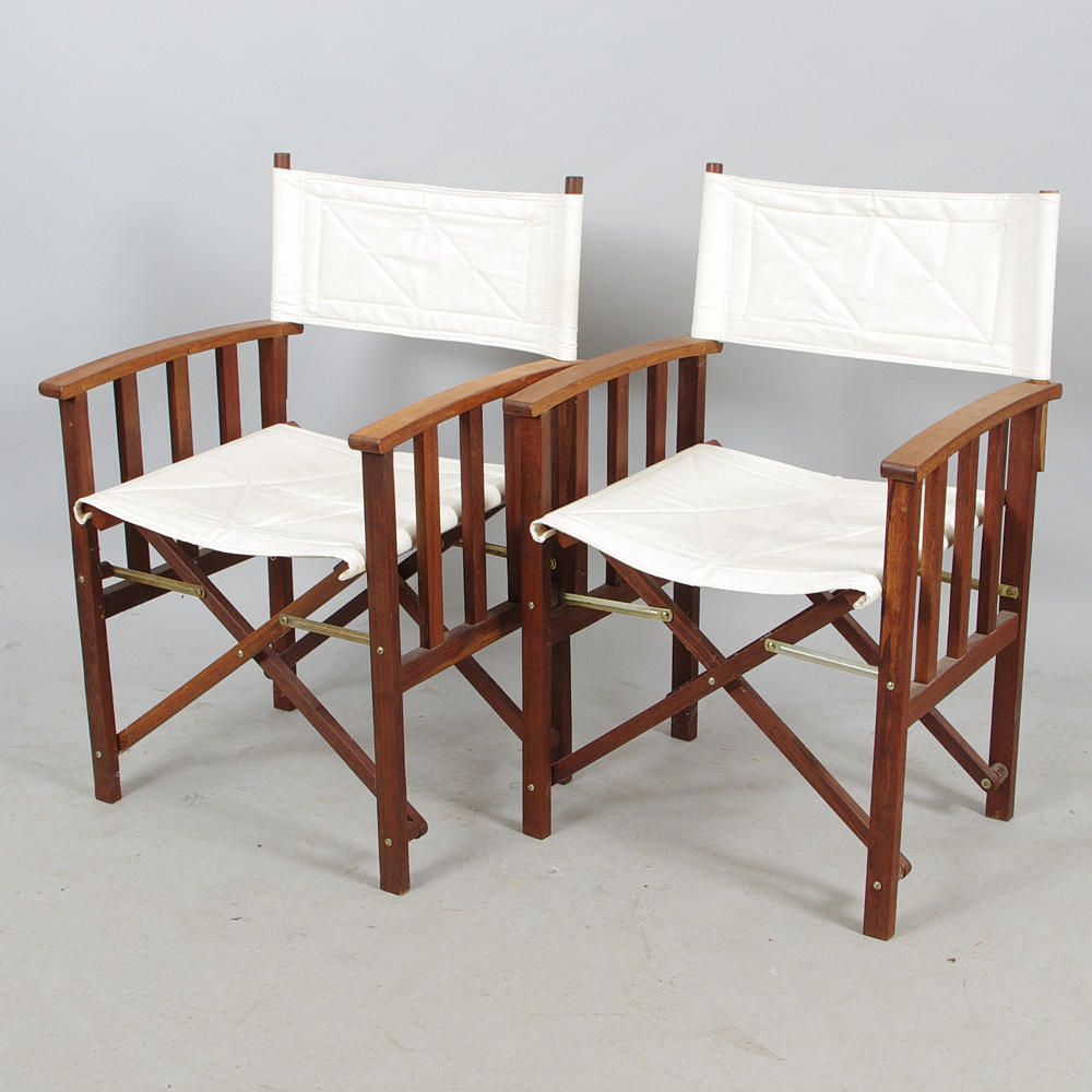 REGISSÖRSSTOLAR, 1 par, Queesland.