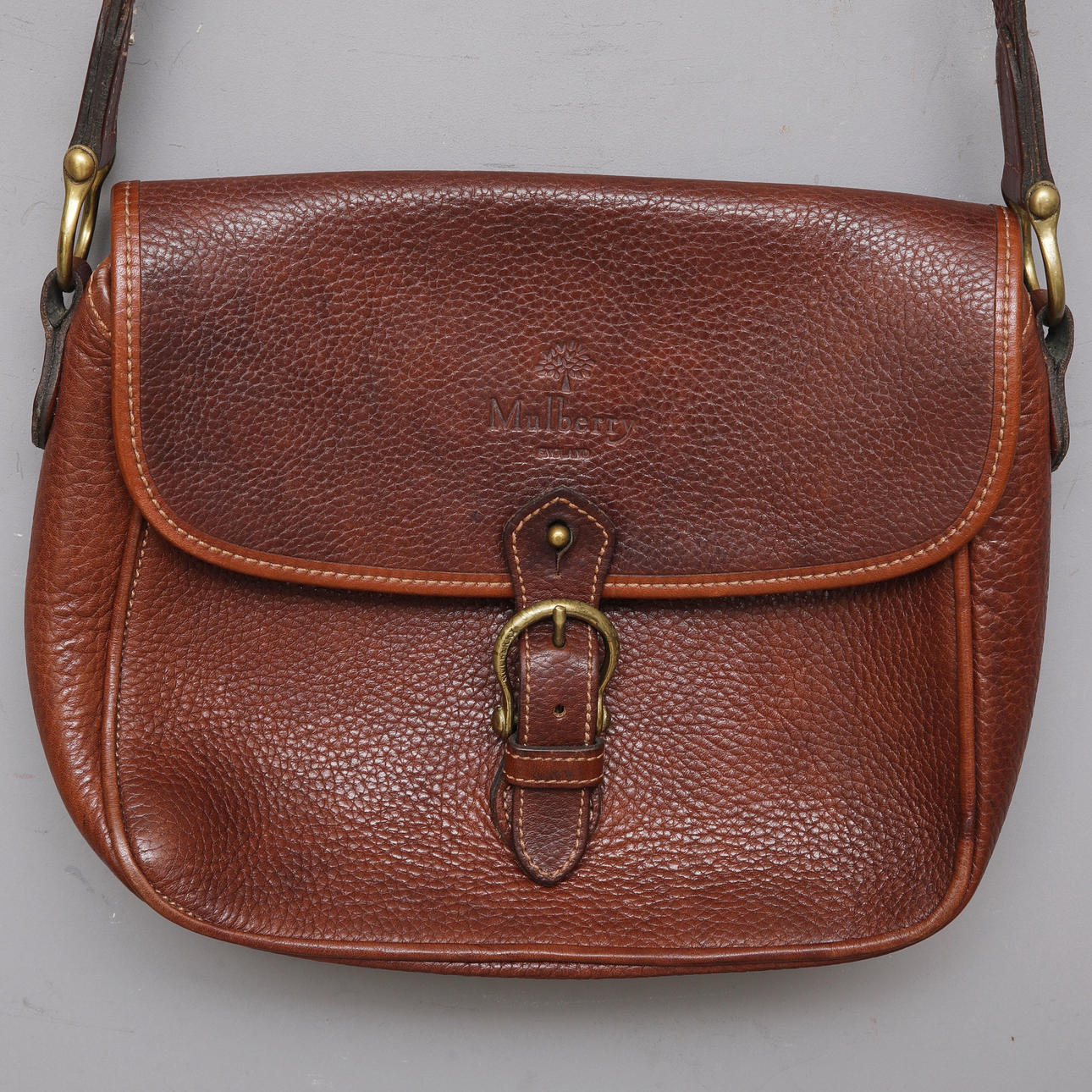 MULBERRY. taske, læder, England.
