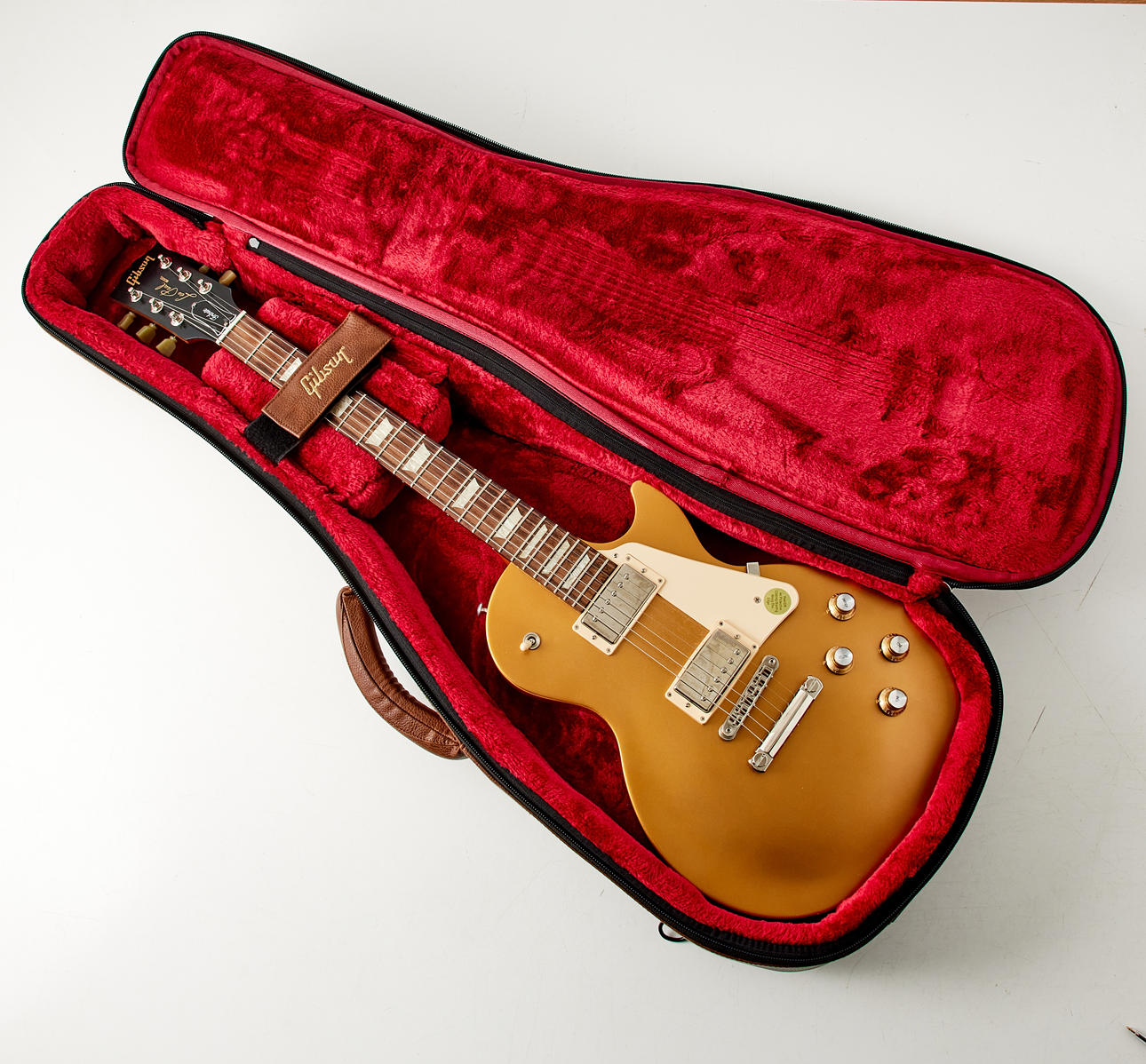 GIBSON. Les Paul 50s Tribute Gold Top, elgitarr.