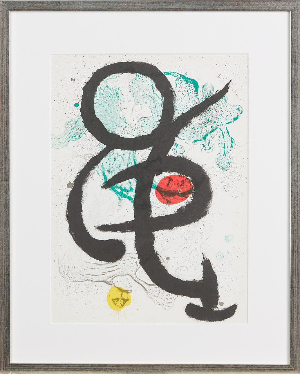 JOAN MIRÓ. komposition, 1963, ur DLM 139-140.