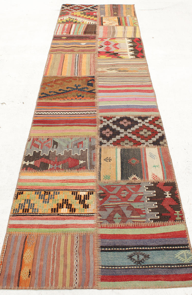 MATTA, Patchwork, Kelim, gallerimodell, 353 x 85 cm.