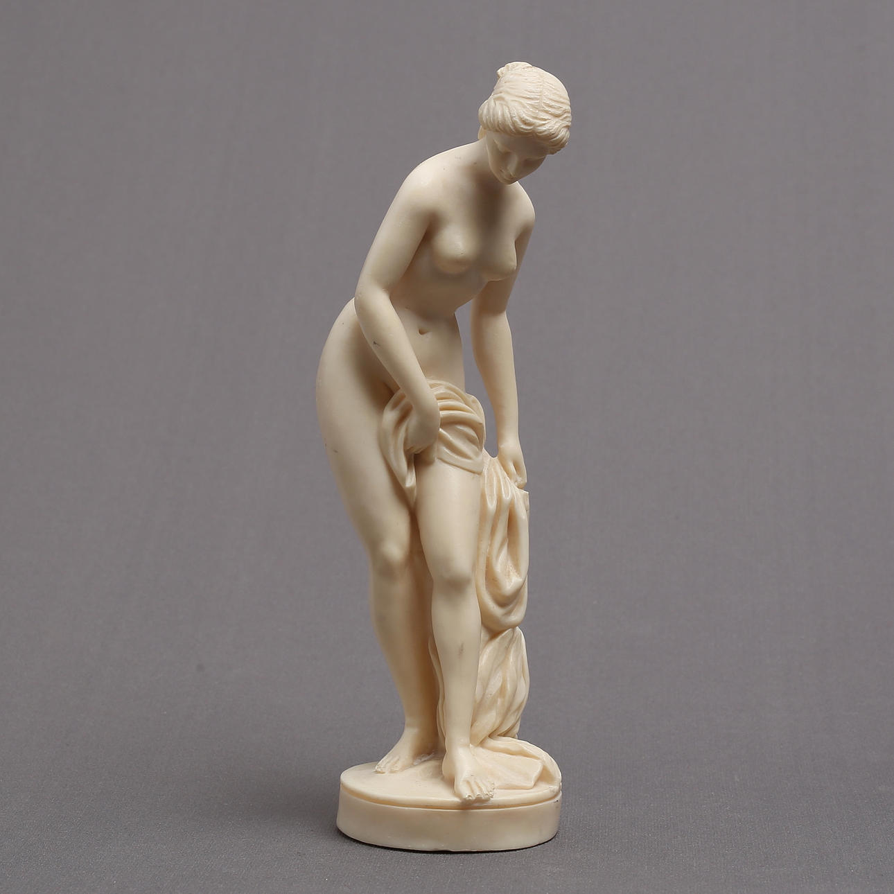 NUDE STUDY. Art pulp, A. Santini, signed.