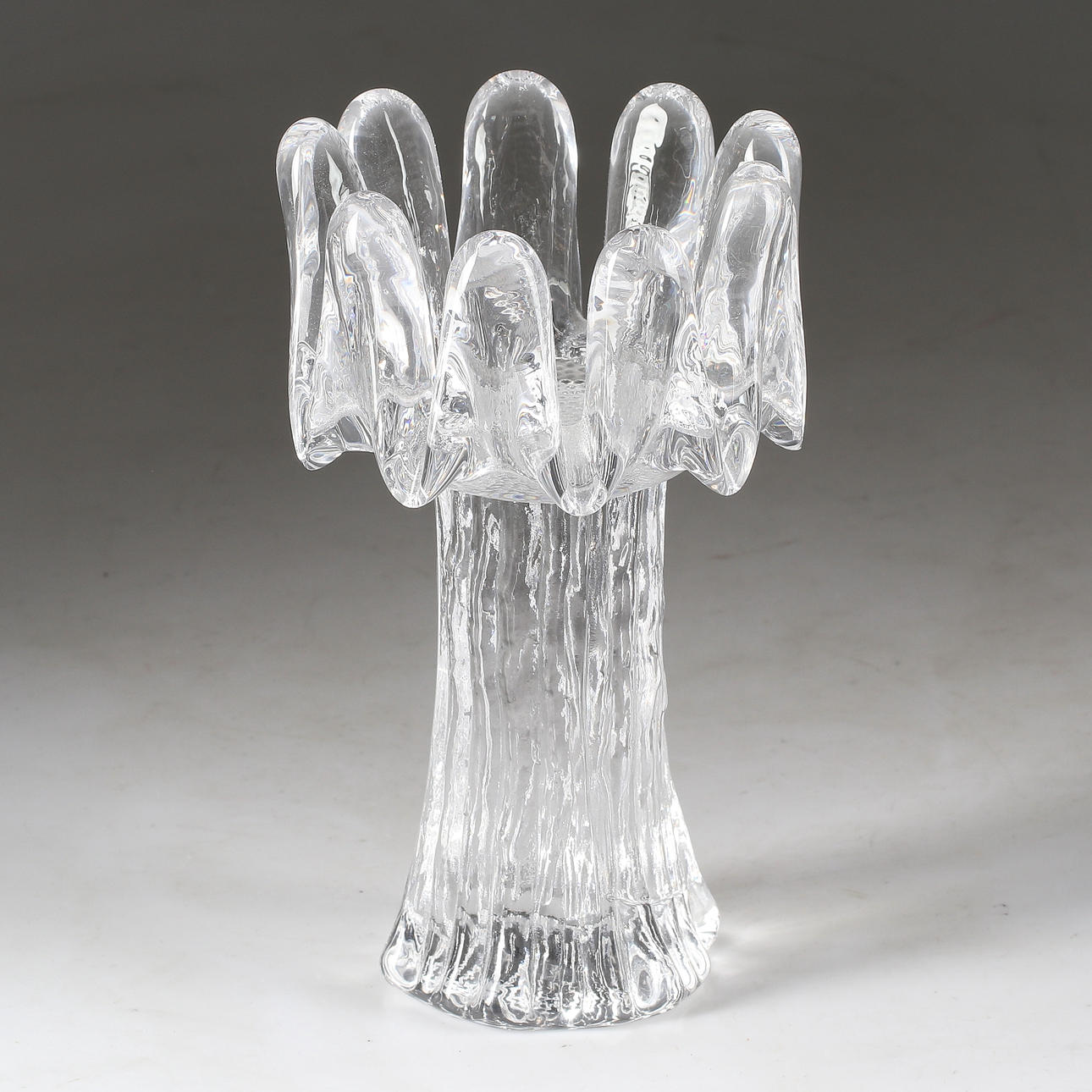 LJUSLYKTA, "Sunflower", glas, Göran Wärff, Kosta.