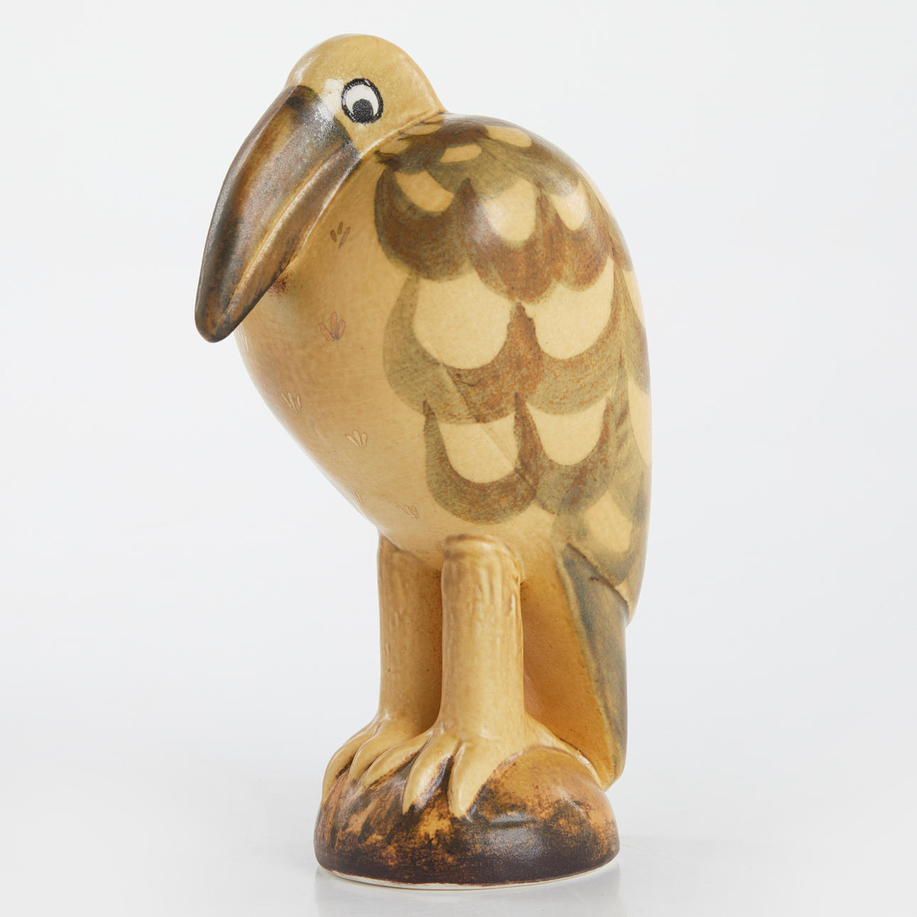 置物 Lisa Larson Fenix Gottfrid Brown LISA LARSON. Figurine, bird, 