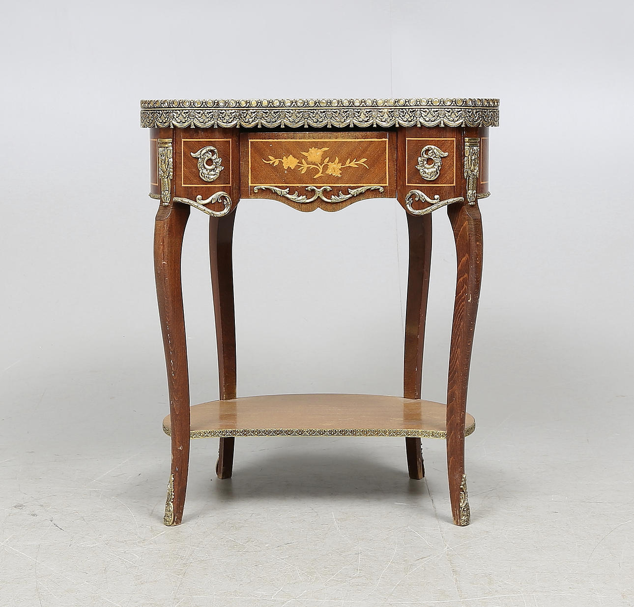 BORD med LÅDA, Louis XV-stil, 1900-tal.