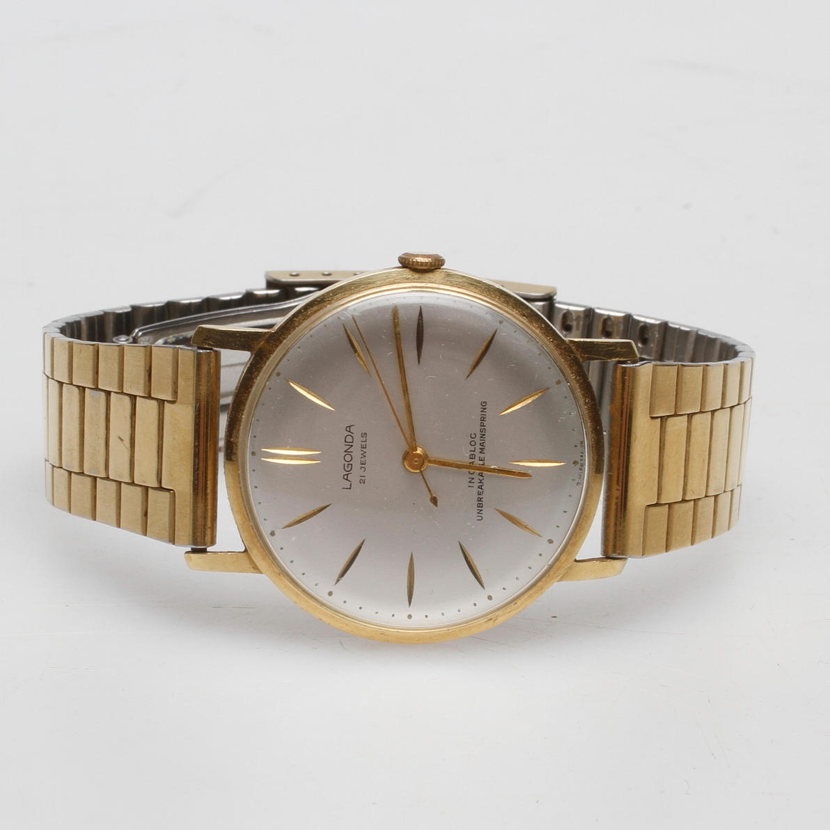 ARMBANDSUR, 21 jewels, 18k, Lagonda.