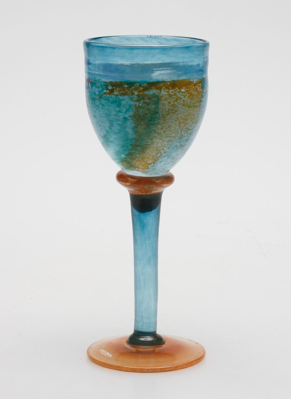 POKALGLAS, "CanCan"Kjell Engman, Kosta Boda, signerad.