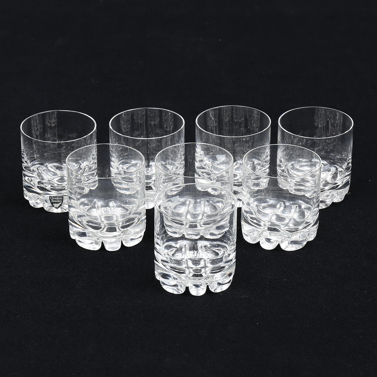 WHISKEYGLAS (8), "Erik", Olle Alberius, Orrefors.