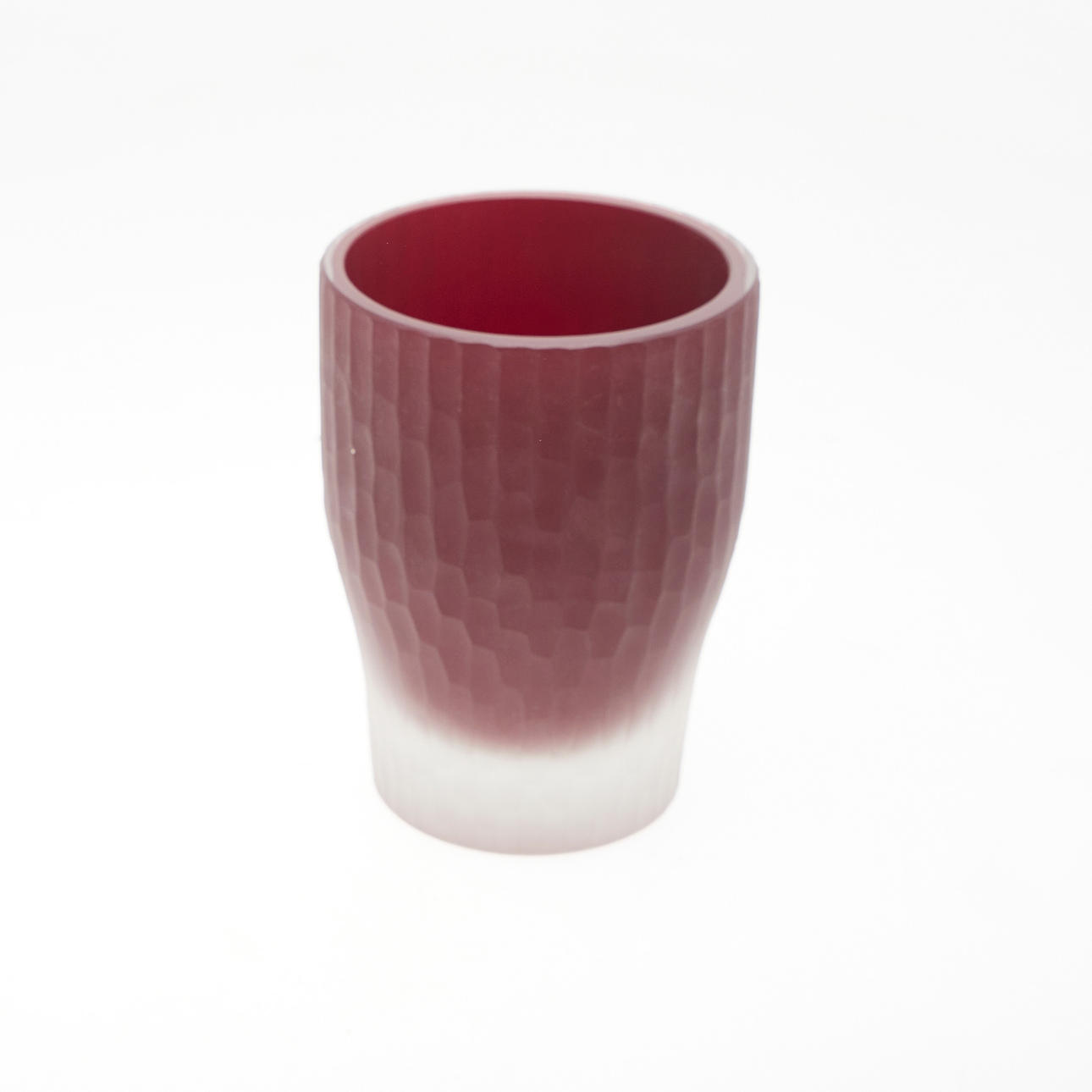 GUNTHER LAMBERT. vase, glass.