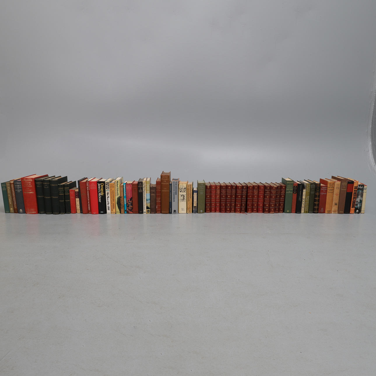 THACKERAY (WILLIAM MAKEPEACE). THE OXFORD THACKERAY WITH ILLUSTRATIONS, FIFTEEN VOLUMES OF SEVENTEEN.