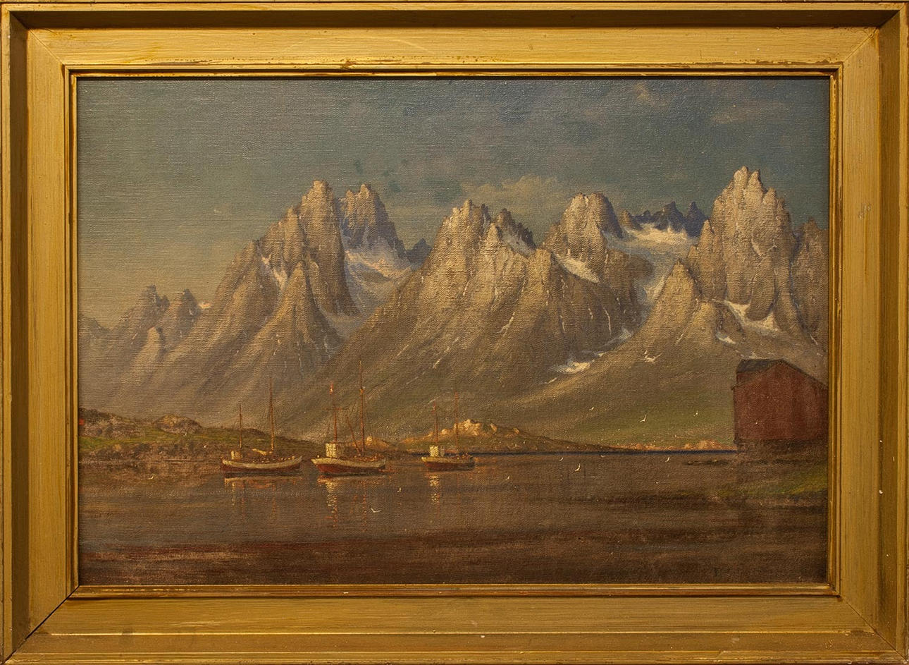 HUGO LORENZ MUROWANA. TILLSKRIVEN. Norska fjorden.