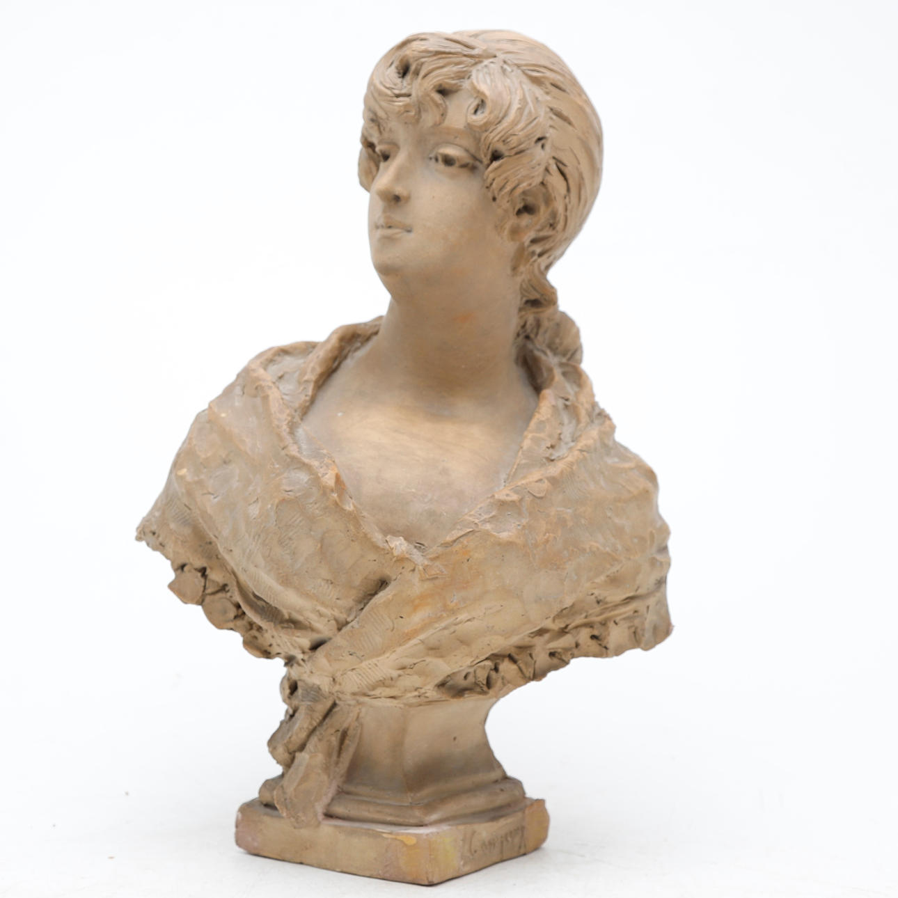 JOSEP CAMPENY SANTAMARIA. Busto de una joven.