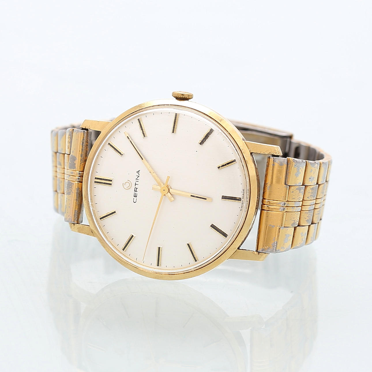 RELOJ DE PULSERA, Certina, oro 18K.
