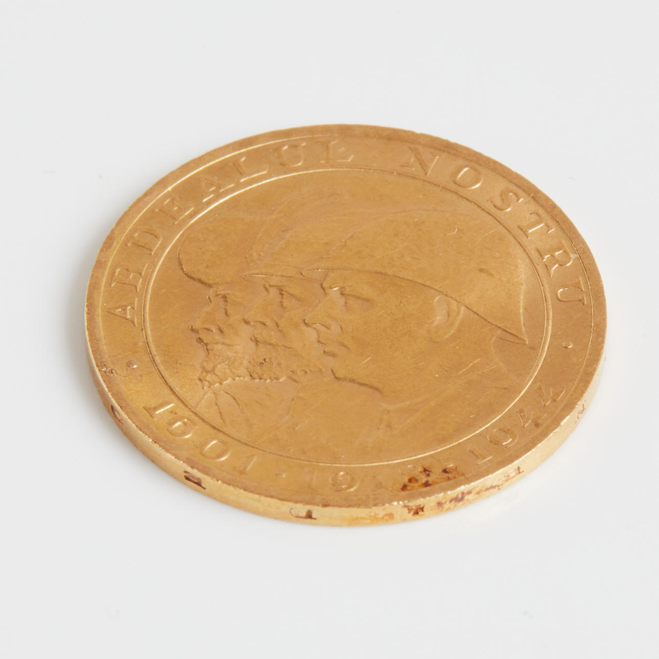 GULD MØNT, Rumænien 20 Lei 1944.