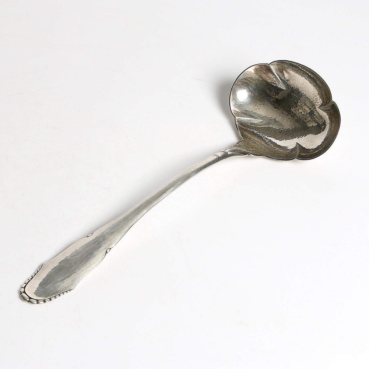 SOPPSLEV, silver, Danmark. 1900-tal. Vikt 183 gram.