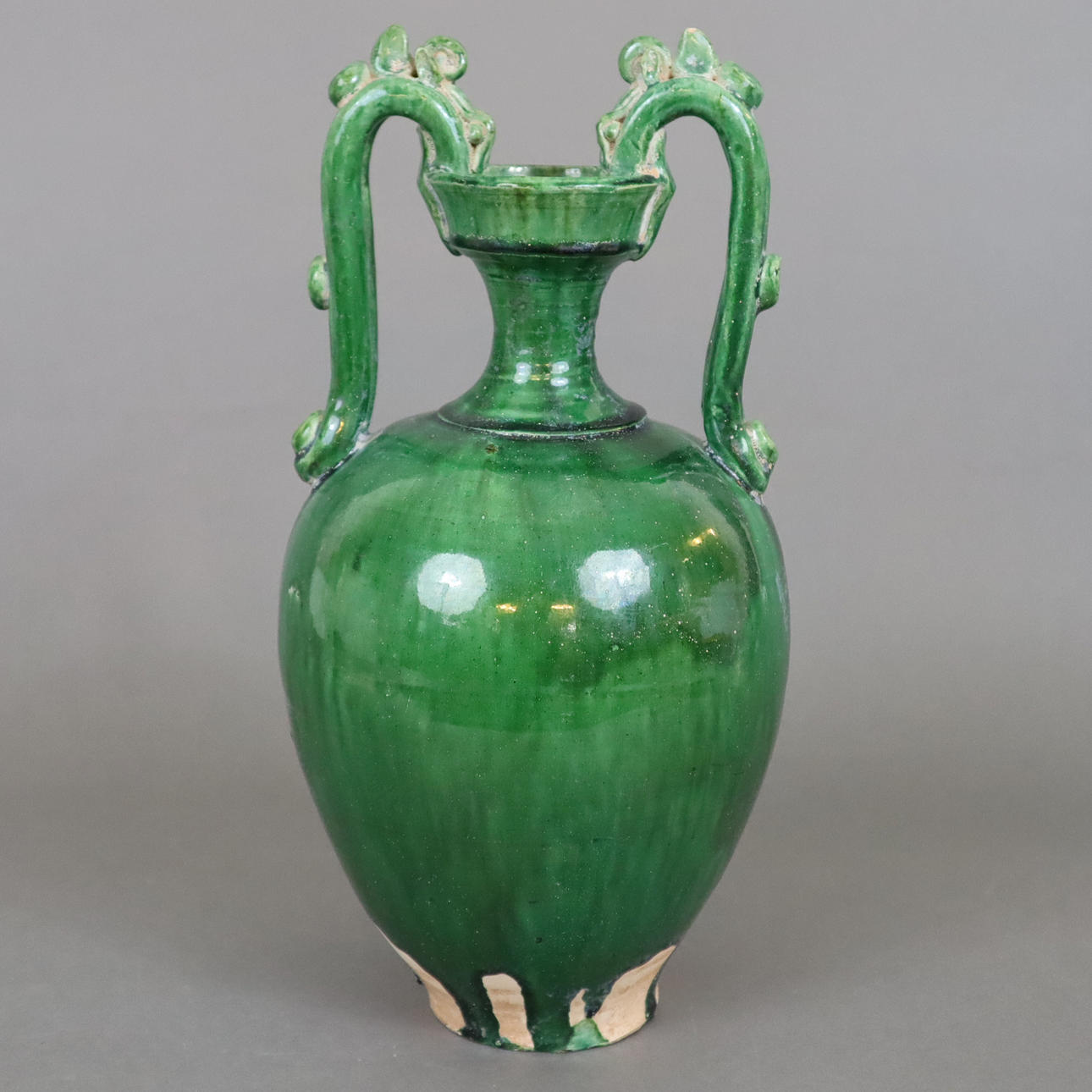 - Tang style handle vase, China.