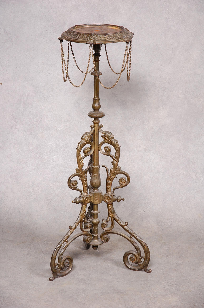 PIEDESTAL, gjutjärn, 1800-tal.