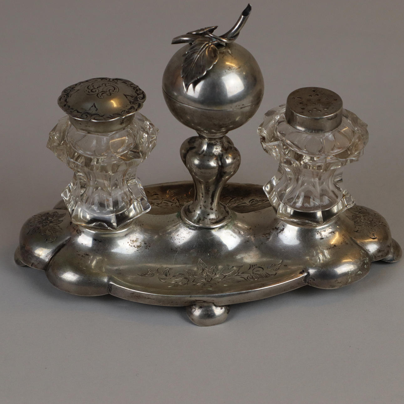 HAWDALA set/ JUDAICA, silver set.