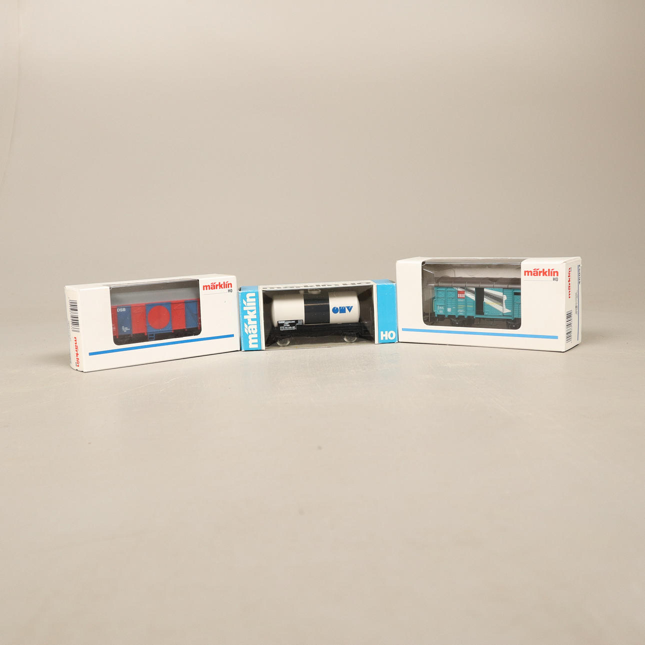 VAGONES 3 piezas Märklin HO.