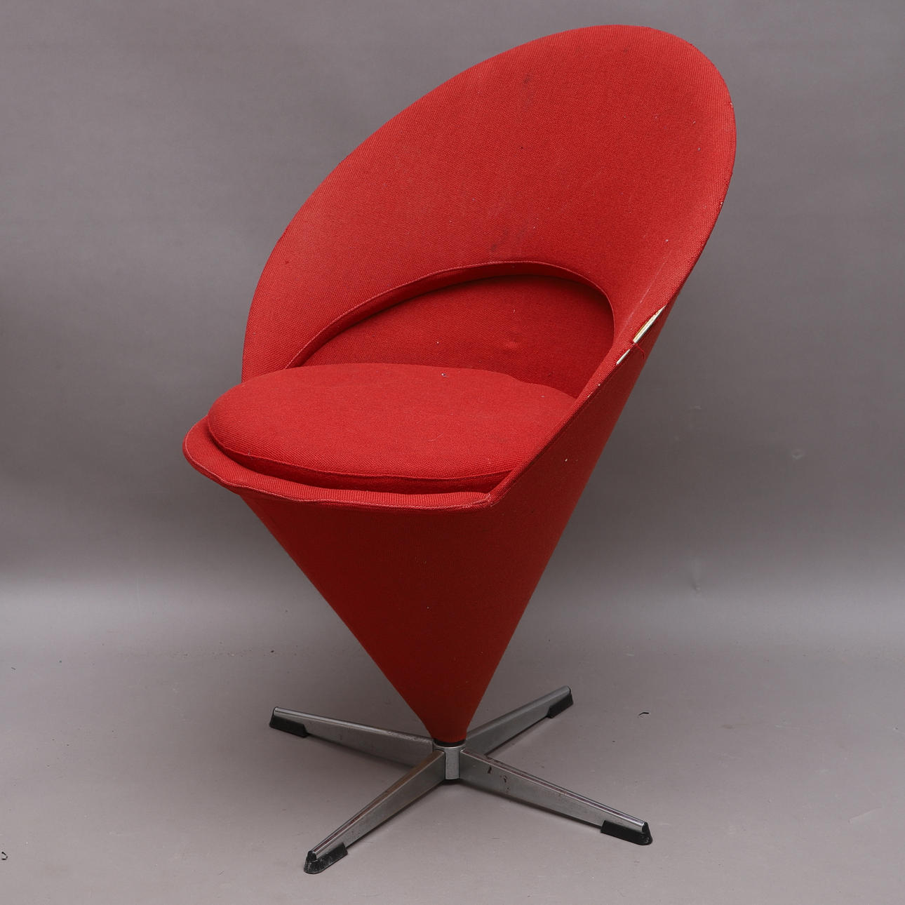VERNER PANTON. chair, "Cone", Plus line, Denmark.