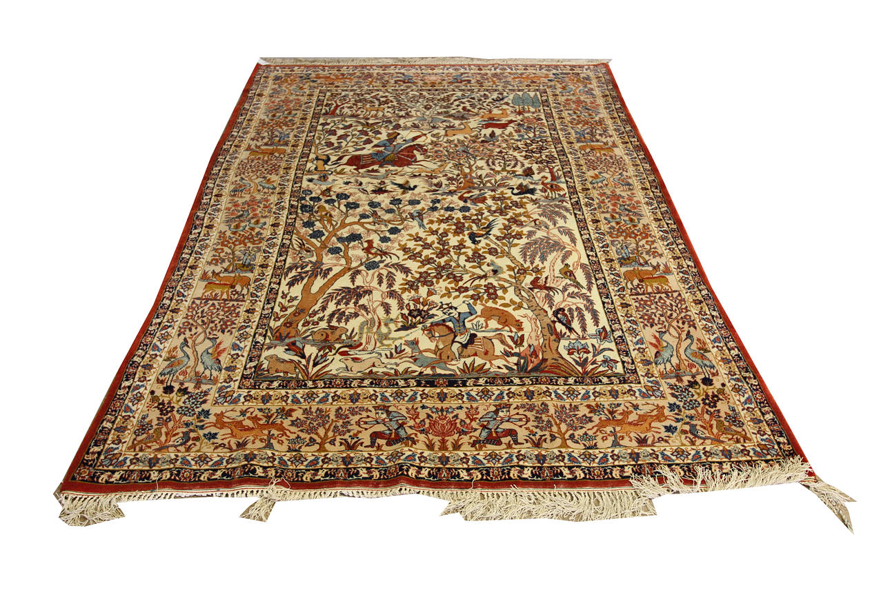 MATTA, orientalisk, Isfahan, semiantik, 228x151 cm.