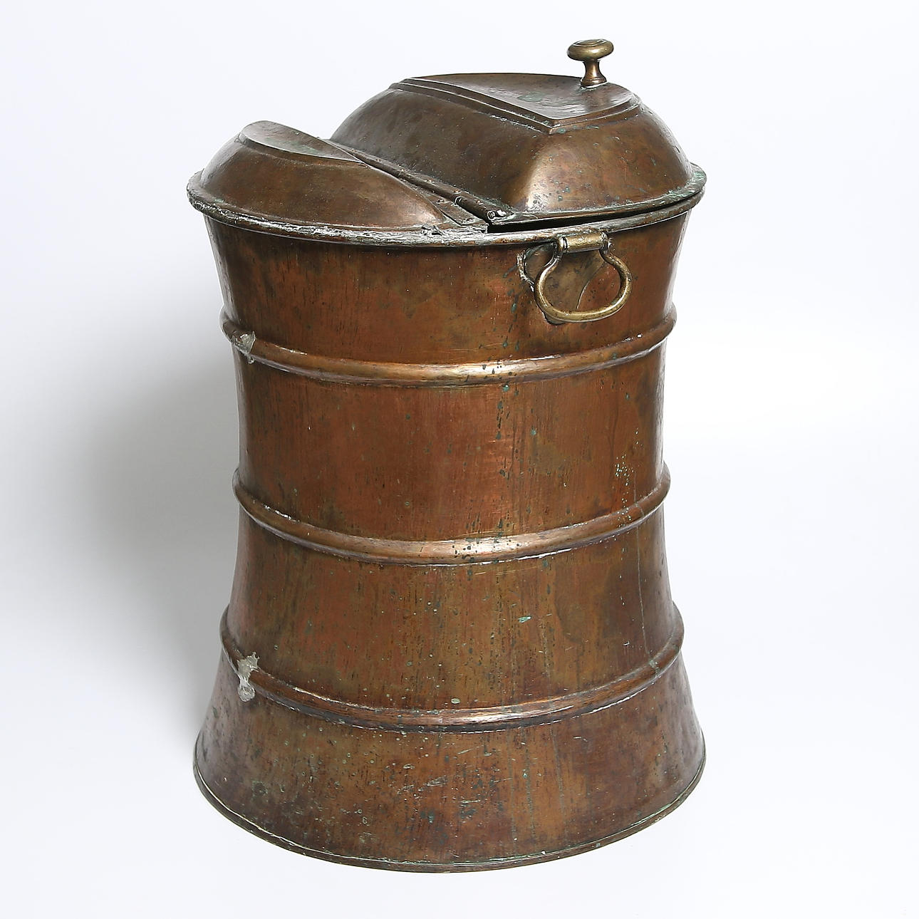 VATTENTUNNA, koppar. 1800-tal.