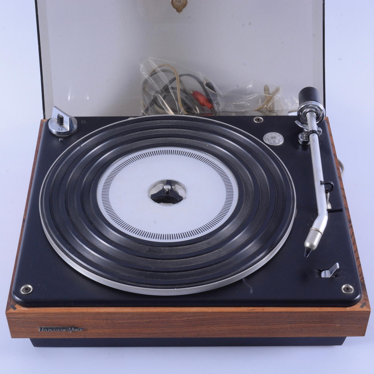 Plattenspieler, His Masters Voice, Typ 655.