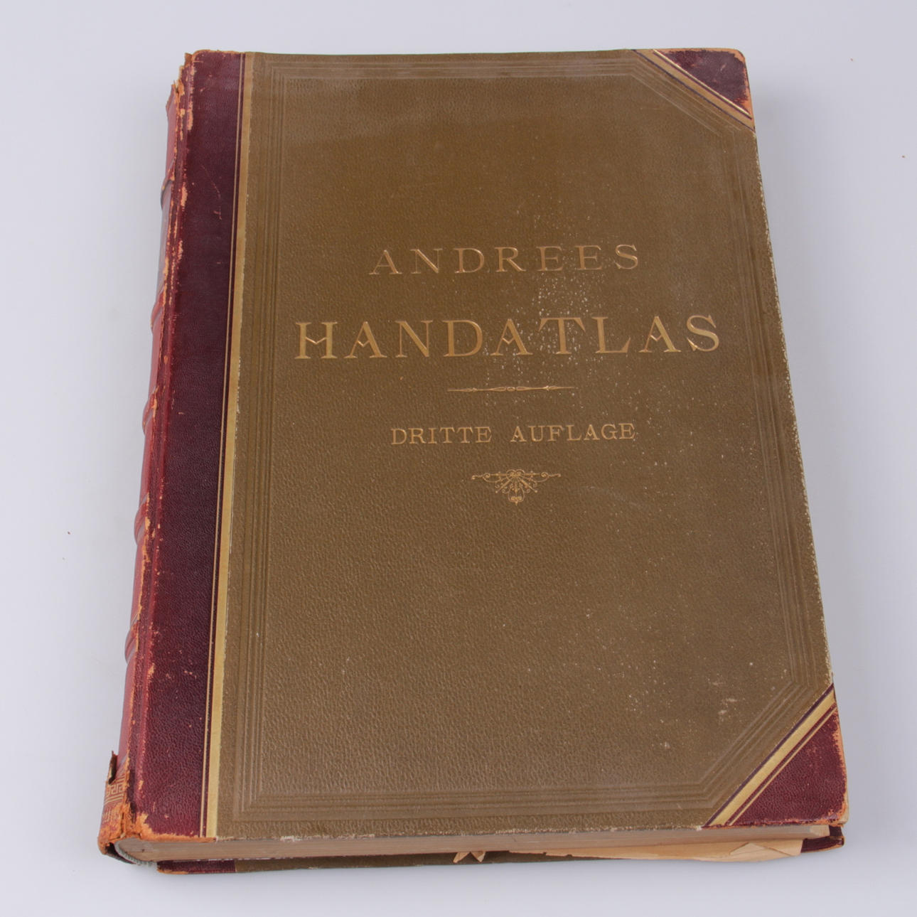BOK, "Andrees handatlas", Verlag von Velhagen & Klasing, 1893.