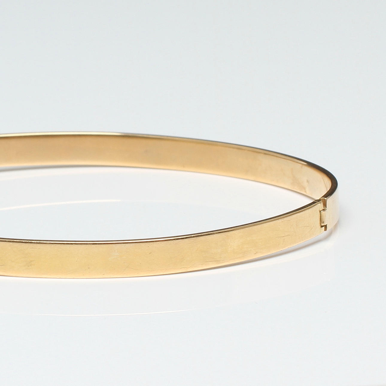 ARMBAND, stelt, 18k guld, Eft H Jonssons Guldsmedsverkstad, Stockholm 1978.
