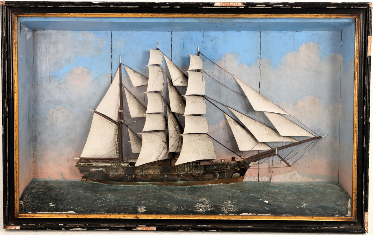 SHIP MODEL, second half of the 19th century.
