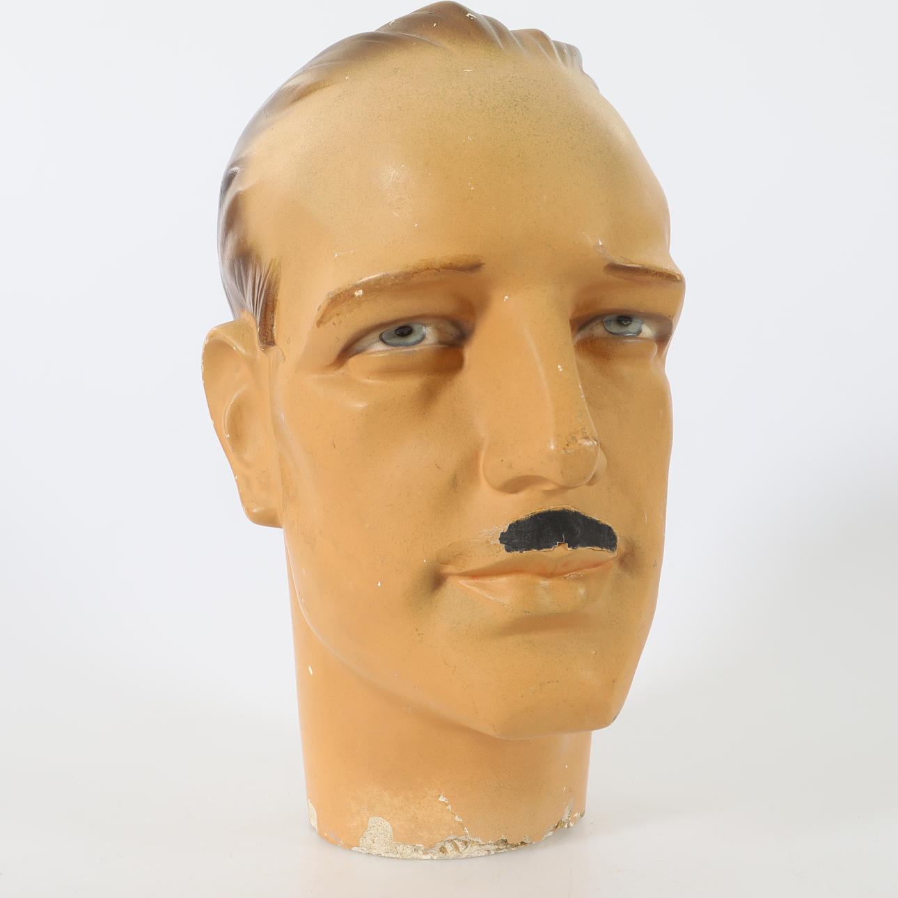 Mannekiini, pää, mies, 1920-luku.