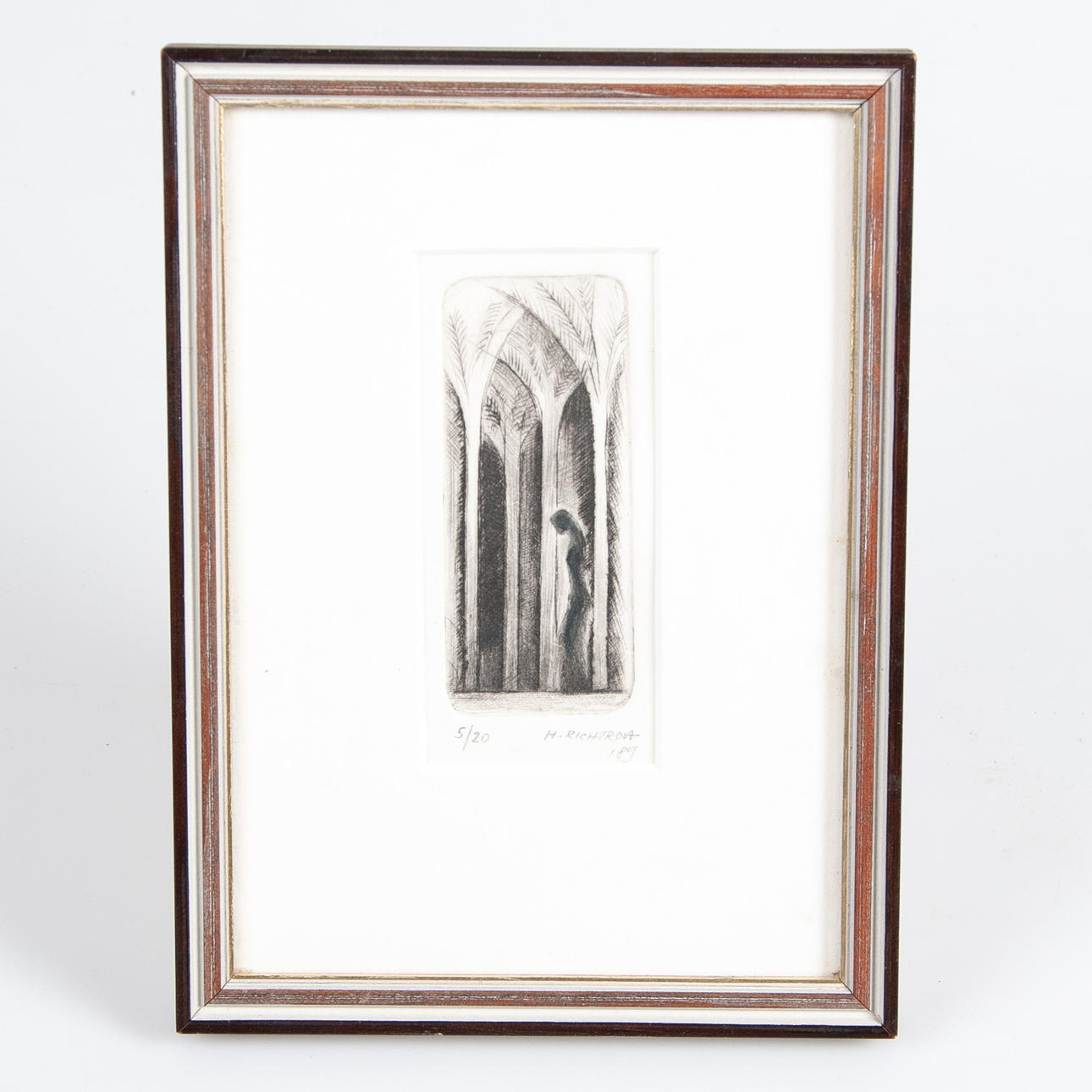 HANA RICHTROVA. Etching, signed and numbered 5/20.