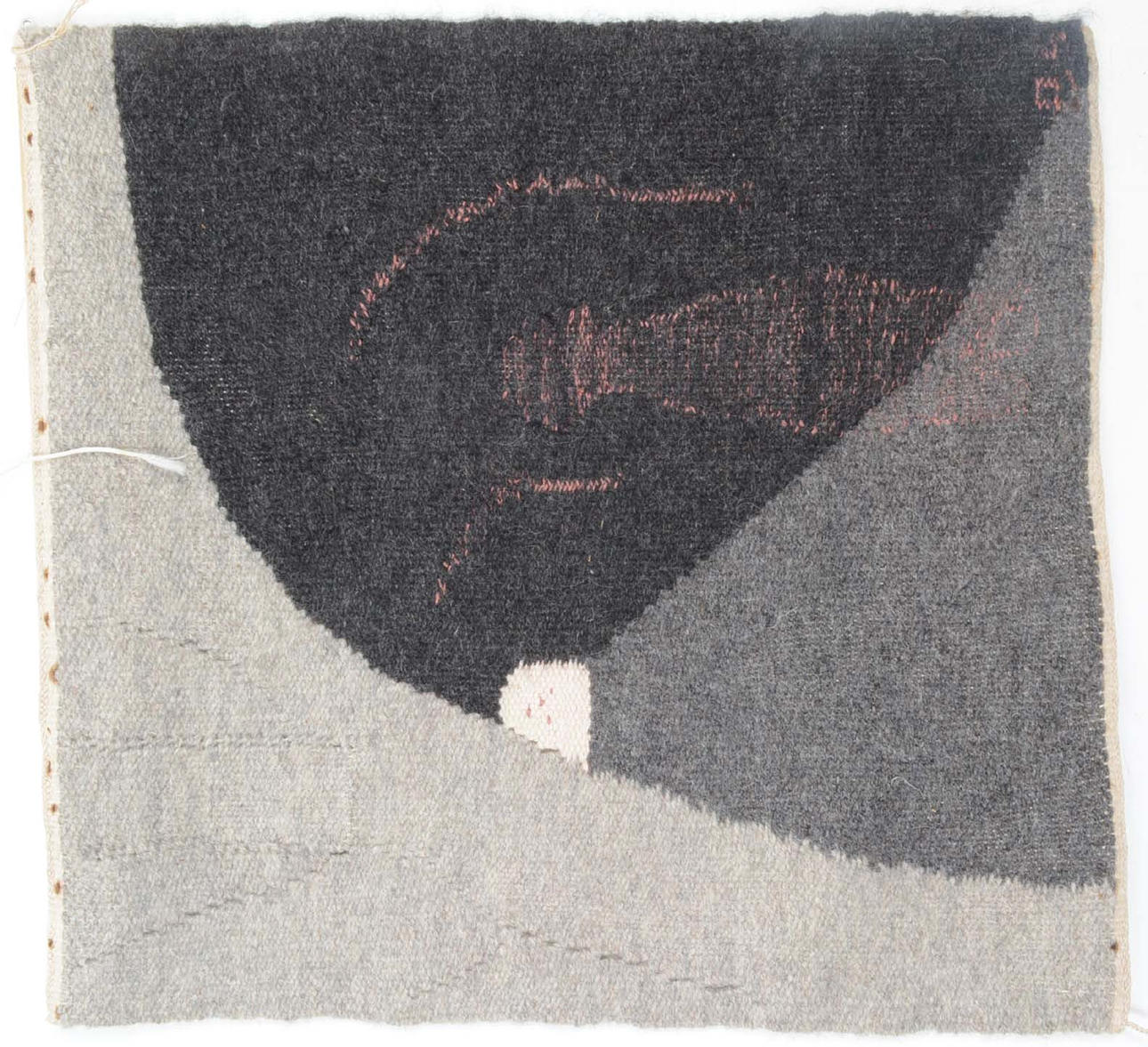 BRITA STRANNE. Alone in black tunnel. Tissue.