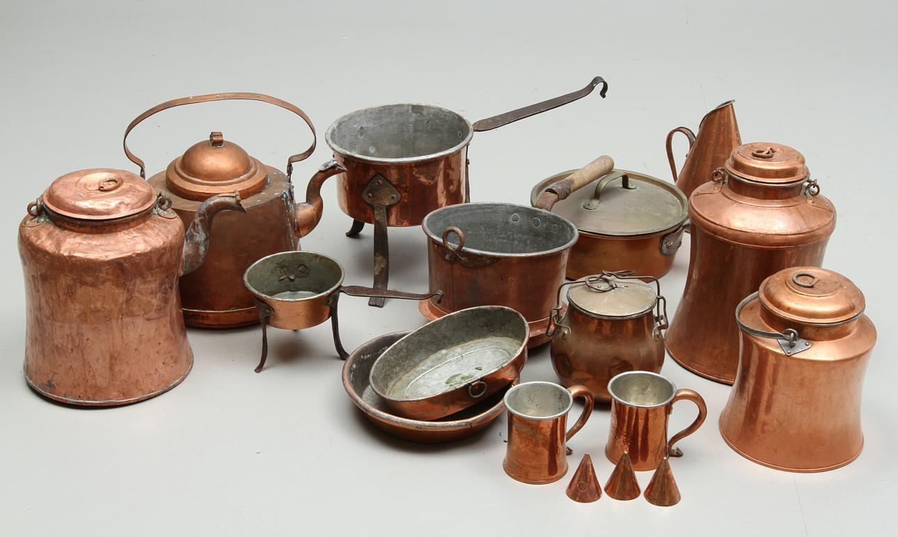 PARTI KOPPAR, mestadels 1800-tal.