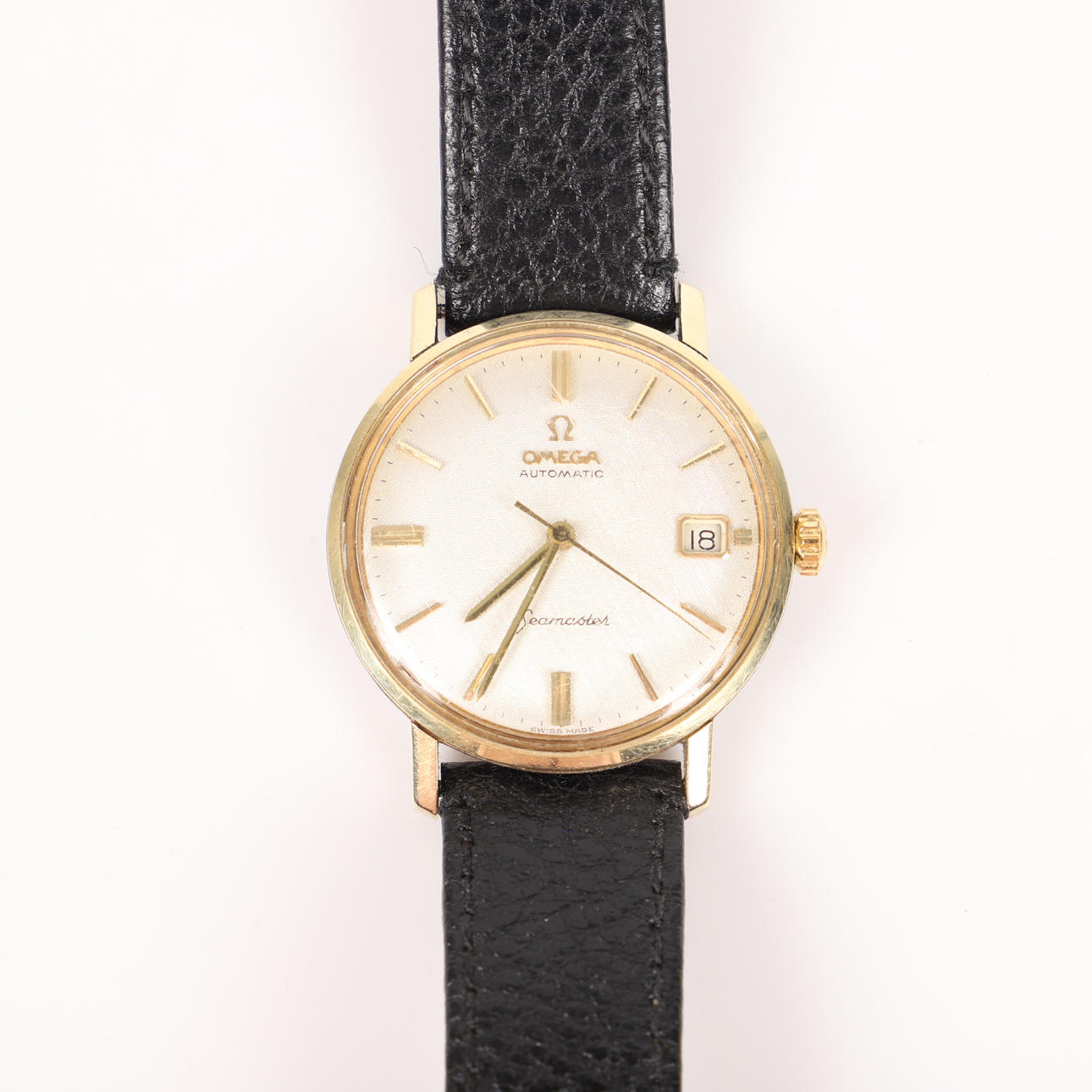 ARMBANDSUR, Omega Seamaster Automatic, förgyllt stål.