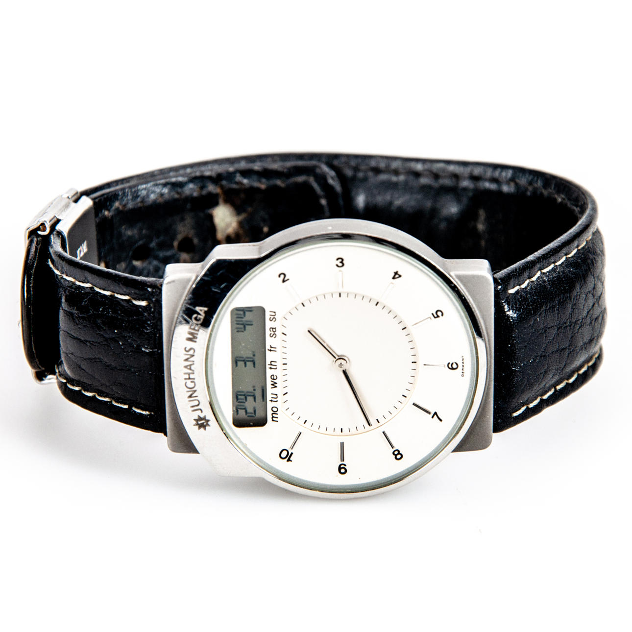 HOMBRE, Junghans MEGA, radio control, acero inoxidable.