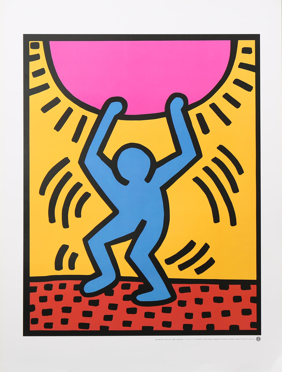 KEITH HARING. EFTER. Utan titel.