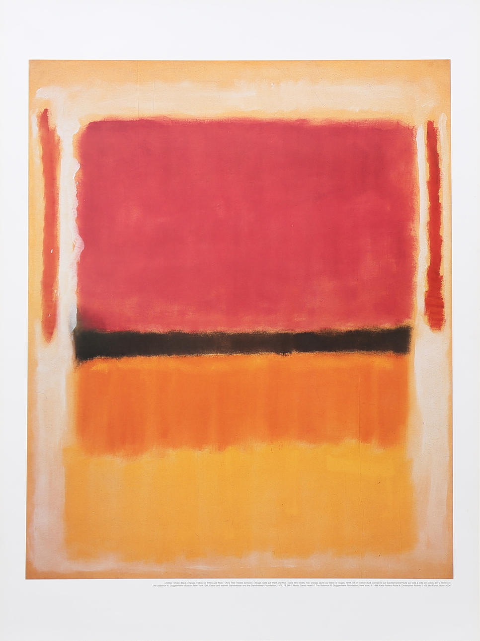 MARK ROTHKO. SEGÚN. Sin título.