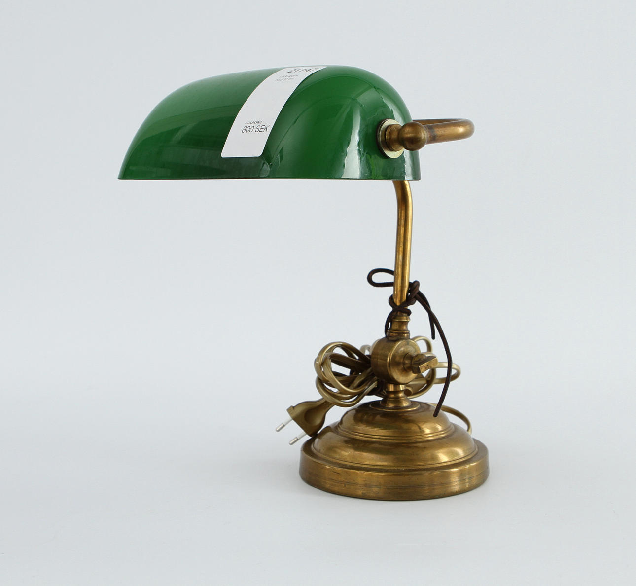 LÄSLAMPA, höjd 32 cm.